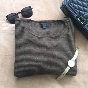 J Crew Olive Sweater